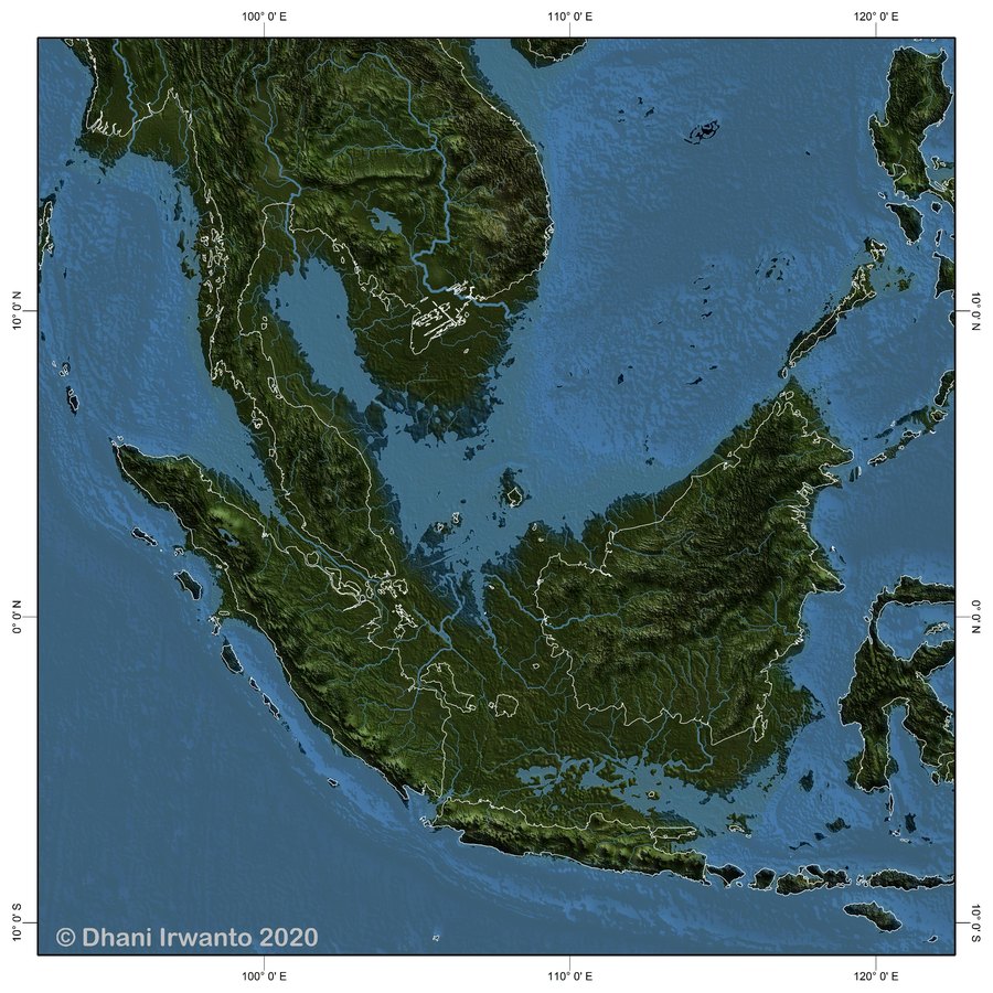 Sunda Shelf around 11,600 years ago — partially drowned by rising seas.